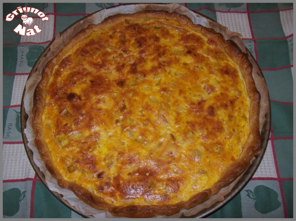 tarte poulet légumes du soleil