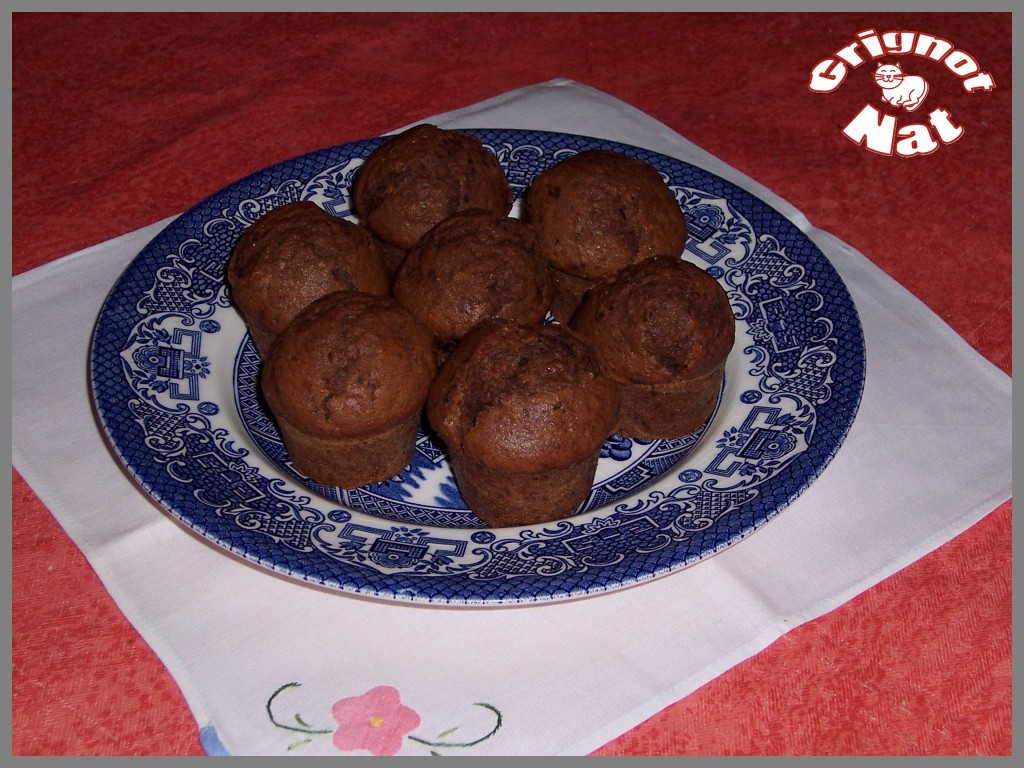 muffins chocolat- pecan