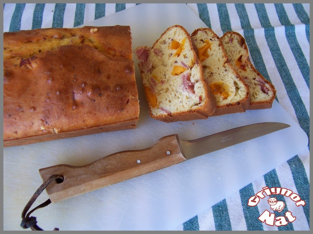 Cake au bacon et à la mimolette 3