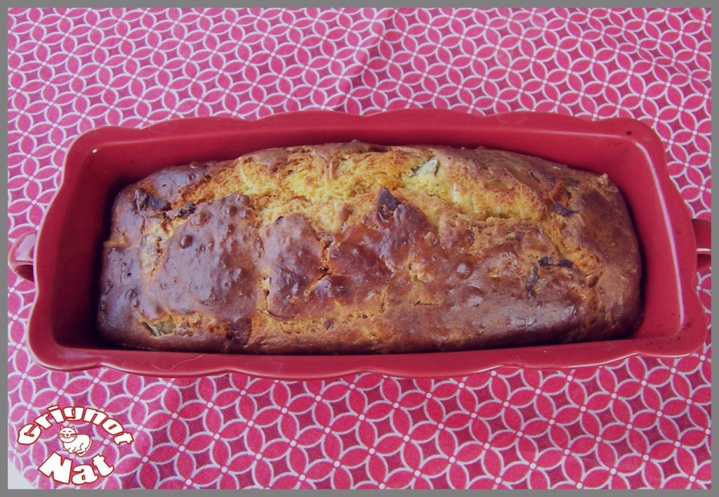 cake au chorizo et cœurs d'artichaut 3