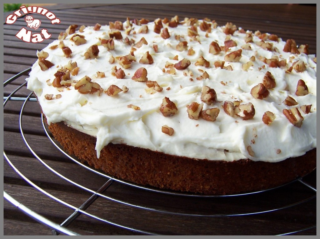 Carrot cake (gâteau à la carotte) 2