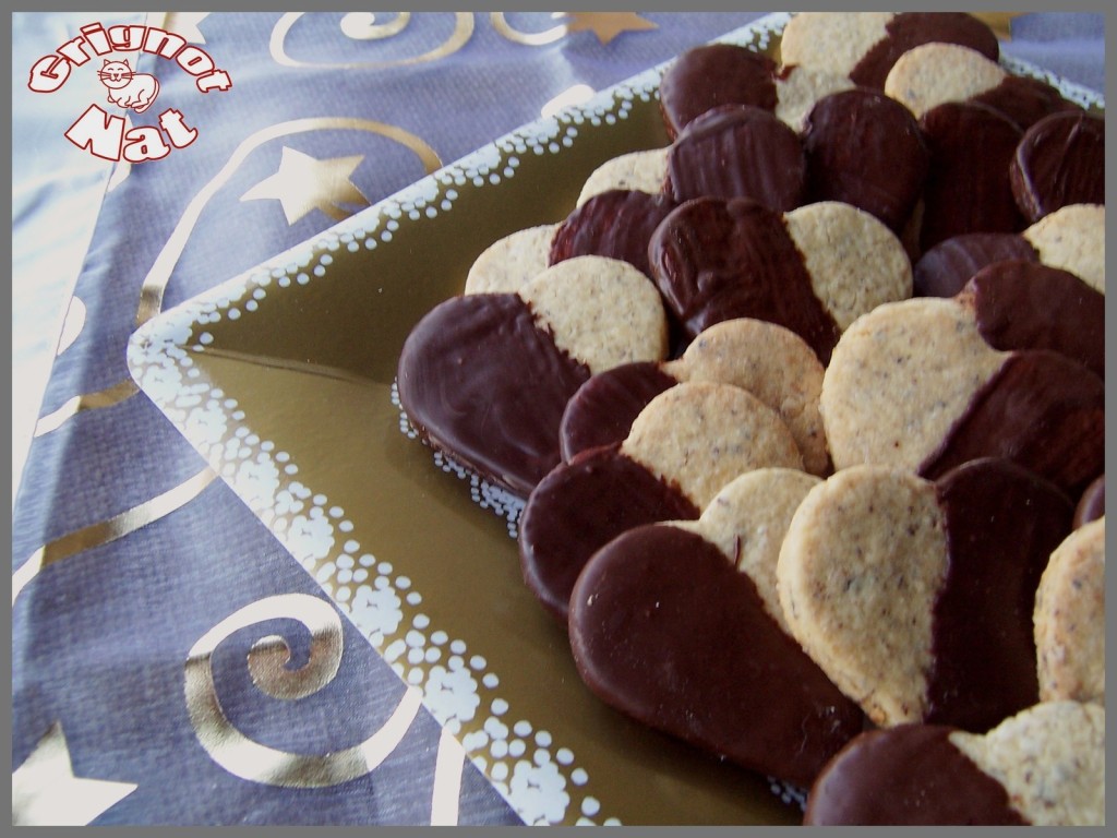 Sablés à la noisette et au chocolat  2