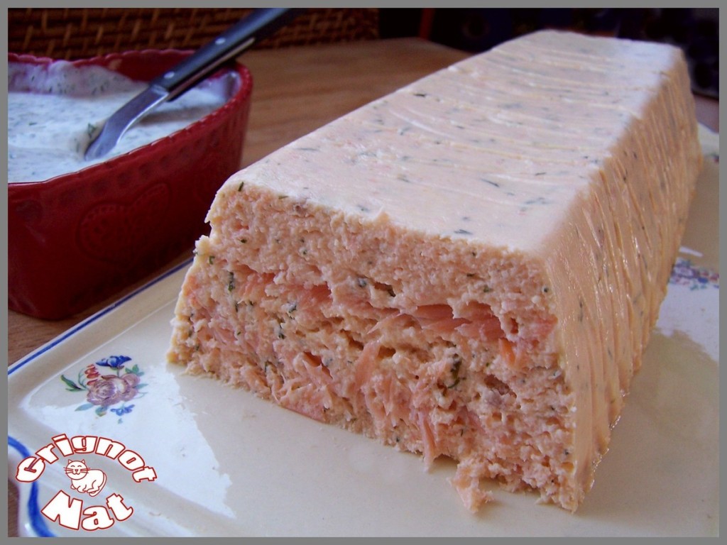 Terrine aux deux saumons