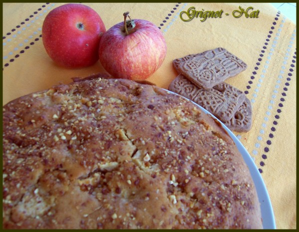 Gateau-pommes---speculoos