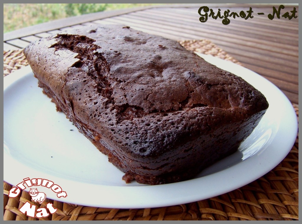 cake chocolat, banane et noix de coco 3