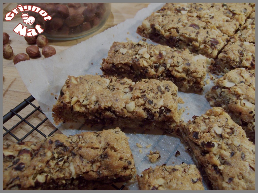 Cookie bars chocolat - noisette 2