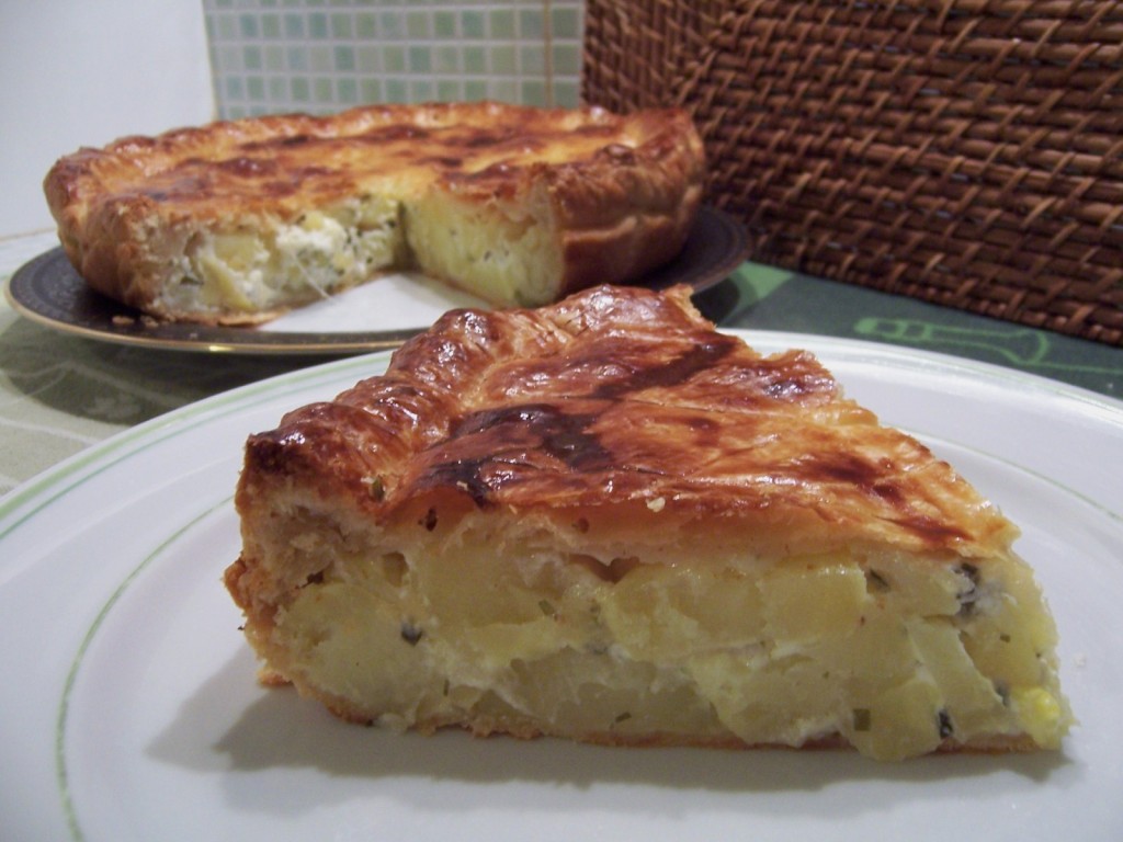 Tourte aux pommes de terre 3