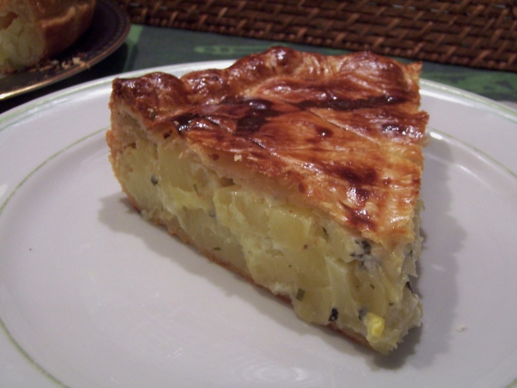 Tourte aux pommes de terre 2