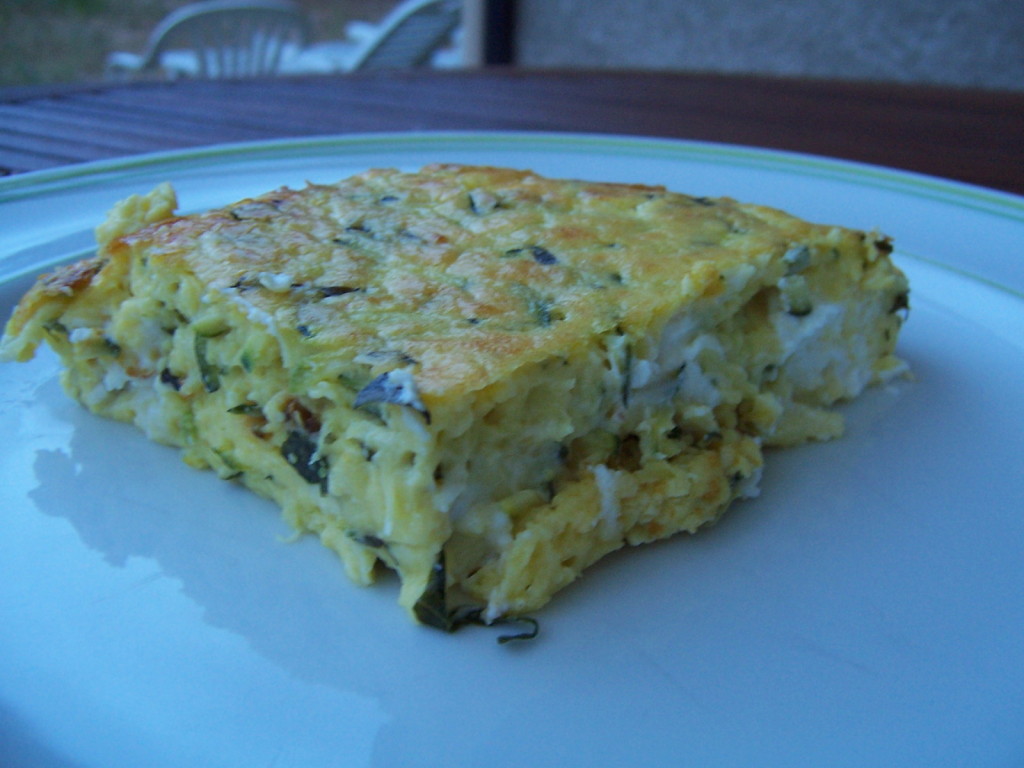 clafoutis courgettes 2