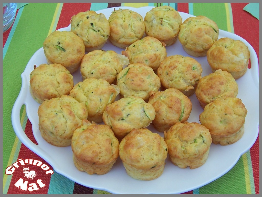 Muffins au chèvre et à la courgette 3