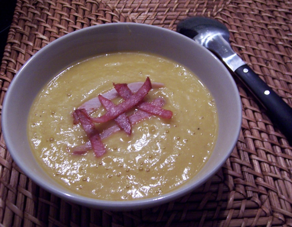 Soupe aux légumes d'automne