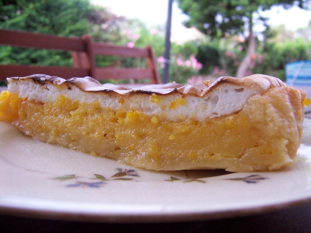 Tarte citron et orange meringuée 2