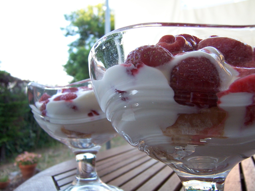 Trifle à la fraise 2