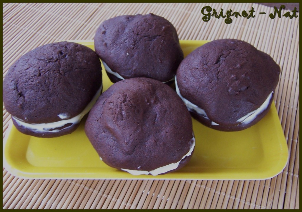 whoopie pies chocolat et lemon curd 3