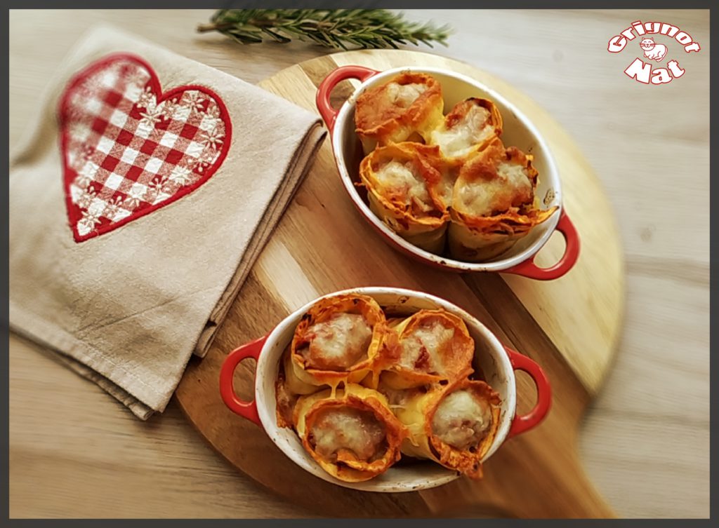 Lasagnes roulées à la viande hachée 2