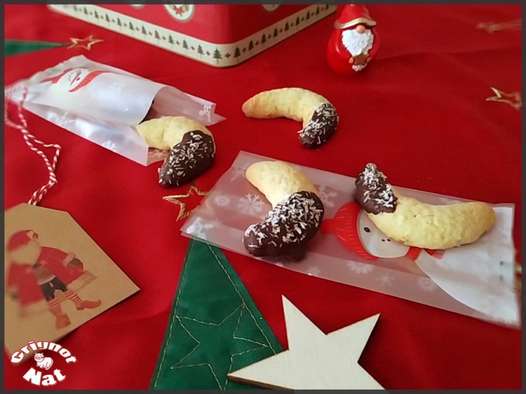 lunes à la noix de coco et au chocolat