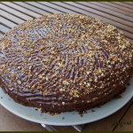 Gâteau chocolat et noisettes