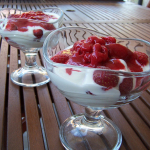 Trifle à la fraise