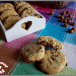 Cookies aux noisettes et pépites de chocolat