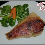 Bricks chèvre, coppa et légumes