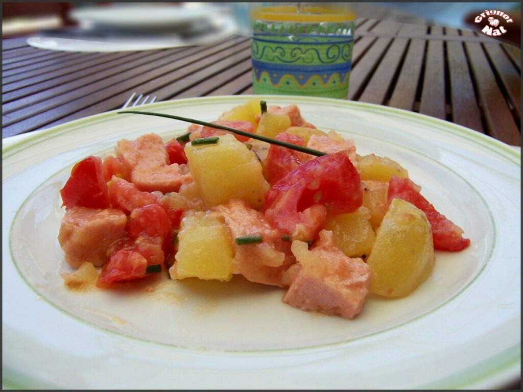 salade pdt tomates et cervelas 2