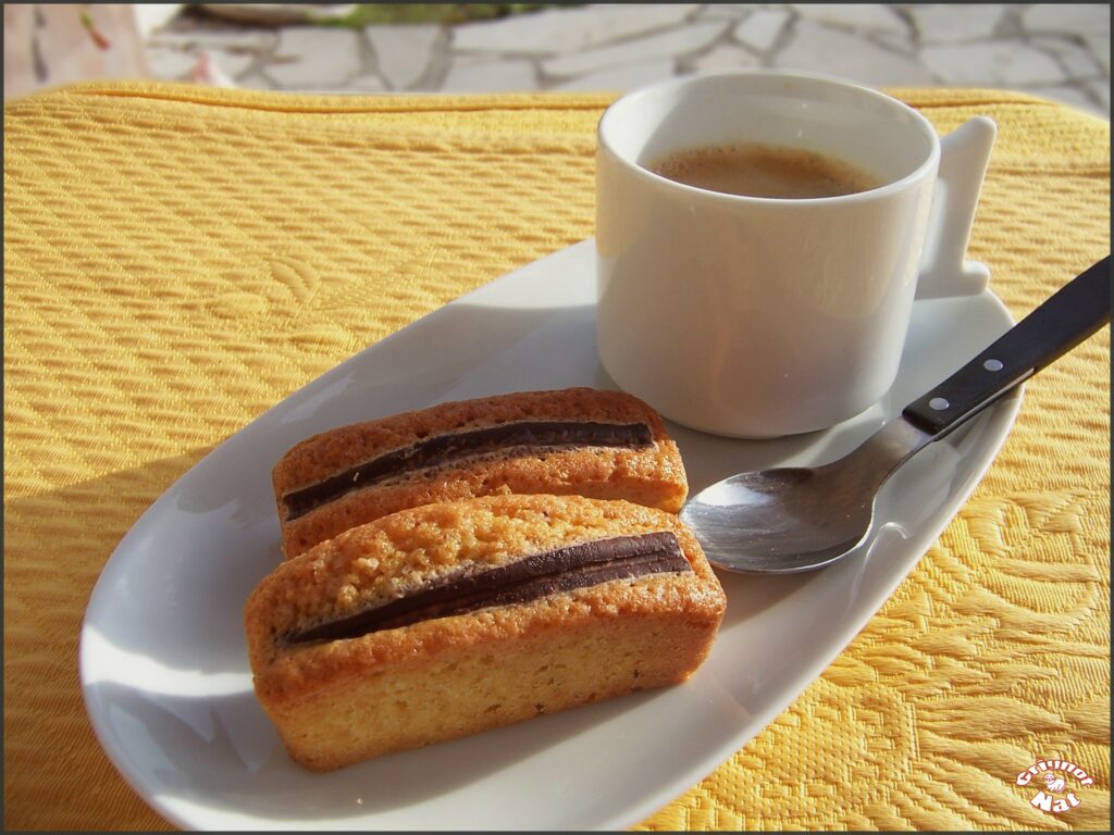 Mini cakes noix de coco et chocolat