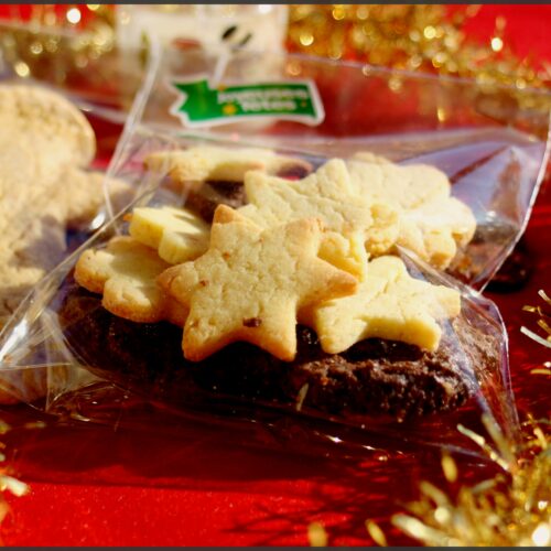 Sablés orange, amandes ou chocolat, orange confites