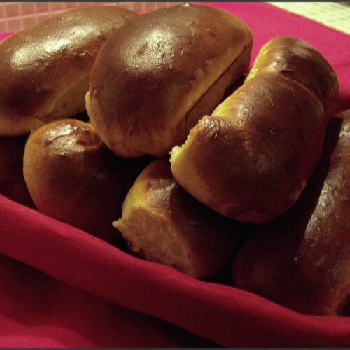 petits pains cœur au chocolat