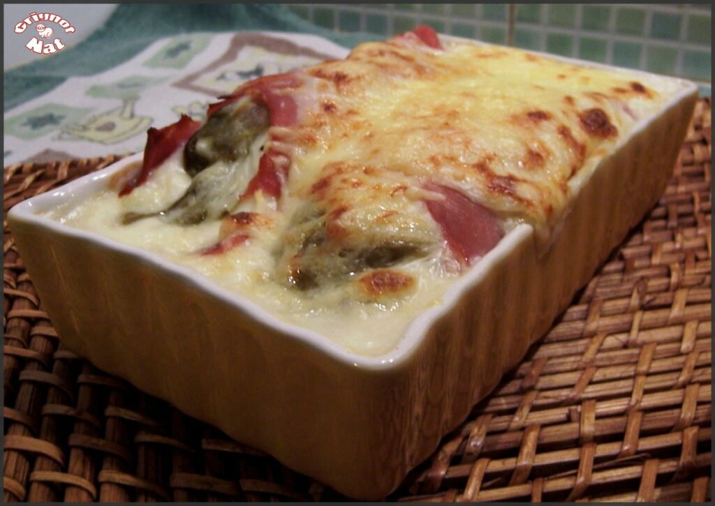 Endives gratinées au jambon