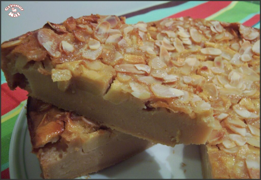 Cuajada pommes, amandes et caramel 2