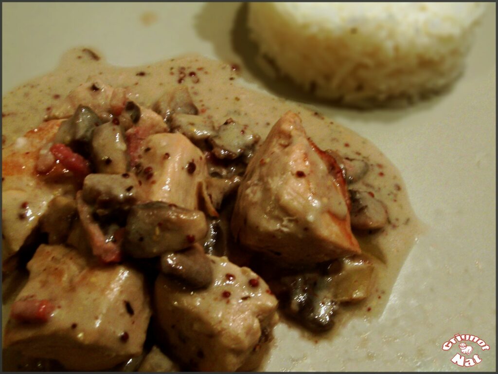 Sauté de volaille à la moutarde à l'ancienne 2