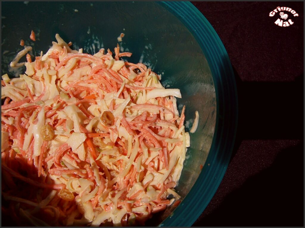 Salade coleslaw (carotte et chou)