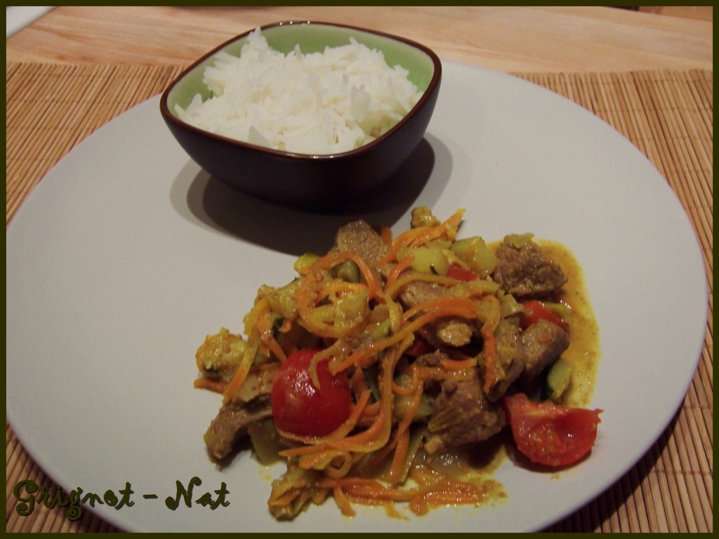 Blanquette de dinde facile - Grignot-Nat