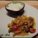 Sauté de dinde au garam masala