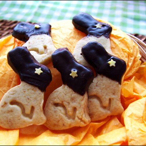 Petits sablés de Pâques au chocolat