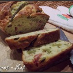 cake asperges vertes et bacon
