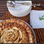 Gâteau pommes et ricotta