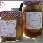 Mini babas au rhum en bocal