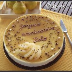 Bavarois aux poires et au chocolat