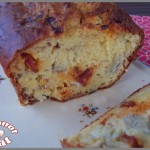 cake au chorizo et cœurs d’artichaut