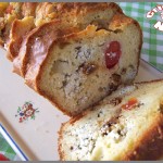 Cake tomates cerise, tomates séchées et boursin