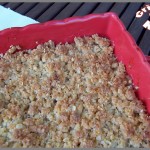 Crumble ananas banane & noix de coco