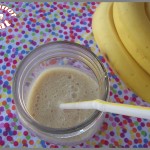 Milkshake banane et caramel