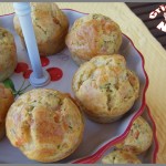 Mini muffins au saumon fumé et à l’aneth