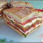 Pain garni façon muffaletta