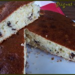 Gâteau coco banane et pépites de chocolat