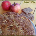 Gâteau aux pommes et spéculoos