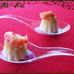 Bouchées aux écrevisses (cuisson au micro ondes)