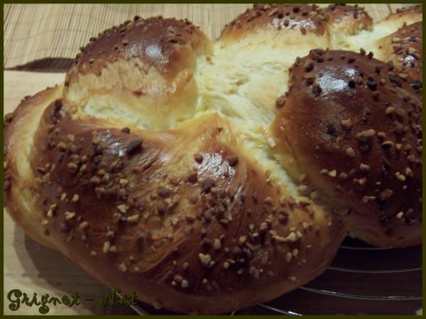 Brioche tressée