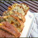 cake poulet mimolette et courgette